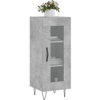 Berkfield Home Sideboard Concrete Grey 34.5x34x90 cm Engineered Wood