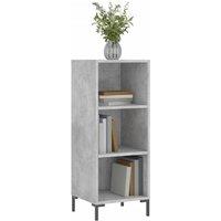 Berkfield Home Sideboard Concrete Grey 34.5x32.5x90 cm Engineered Wood