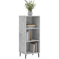 Berkfield Home Sideboard Concrete Grey 34.5x32.5x90 cm Engineered Wood