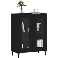 Berkfield Home Sideboard Black 69.5x34x90 cm Engineered Wood