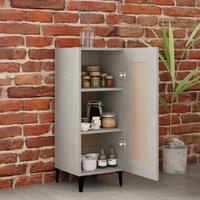 Berkfield Home Sideboard Concrete Grey 34.5x34x90 cm Engineered Wood