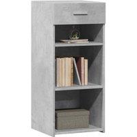 Berkfield Home Sideboard Concrete Grey 40x42.5x93 cm Engineered Wood