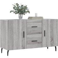 Berkfield Home Sideboard Grey Sonoma 100x36x60 cm Engineered Wood | Size: 100 x 36 x 60 cm