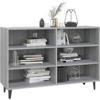 Berkfield Home Sideboard Grey Sonoma 103.5x35x70 cm Engineered Wood