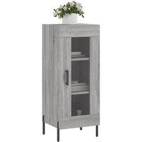 Berkfield Home Sideboard Grey Sonoma 34.5x34x90 cm Engineered Wood