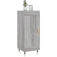 Berkfield Home Sideboard Grey Sonoma 34.5x34x90 cm Engineered Wood