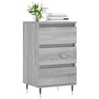 Berkfield Home Sideboard Grey Sonoma 40x35x70 cm Engineered Wood | Size: 40 x 35 x 70 cm