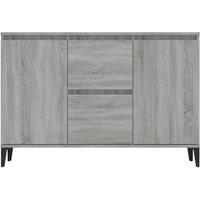 Berkfield Home Sideboard Grey Sonoma 104x35x70 cm Engineered Wood | Size: 104 x 35 x 70 cm