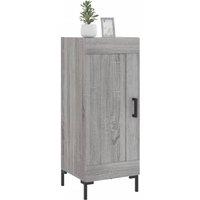 Berkfield Home Sideboard Grey Sonoma 34.5x34x90 cm Engineered Wood