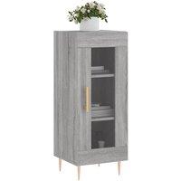 Berkfield Home Sideboard Grey Sonoma 34.5x34x90 cm Engineered Wood
