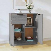 Berkfield Home Sideboard Grey Sonoma 60x30x70 cm Engineered Wood | Size: 60 x 30 x 70 cm