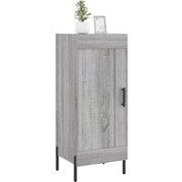 Berkfield Home Sideboard Grey Sonoma 34.5x34x90 cm Engineered Wood