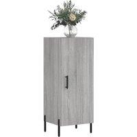 Berkfield Home Sideboard Grey Sonoma 34.5x34x90 cm Engineered Wood