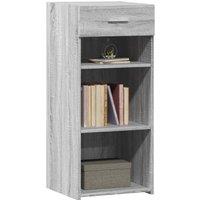 Berkfield Home Sideboard Grey Sonoma 40x42.5x93 cm Engineered Wood