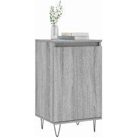 Berkfield Home Sideboard Grey Sonoma 40x35x70 cm Engineered Wood | Size: 40 x 35 x 70 cm