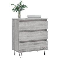 Berkfield Home Sideboard Grey Sonoma 60x35x70 cm Engineered Wood | Size: 60 x 35 x 70 cm