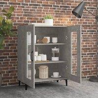 Berkfield Home Sideboard Concrete Grey 69.5x34x90 cm Engineered Wood
