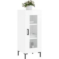 Berkfield Home Sideboard High Gloss White 34.5x34x90 cm Engineered Wood