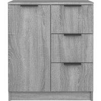 Berkfield Home Sideboard Grey Sonoma Engineered Wood