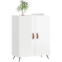 Berkfield Home Sideboard High Gloss White 69.5x34x90 cm Engineered Wood