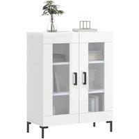Berkfield Home Sideboard High Gloss White 69.5x34x90 cm Engineered Wood