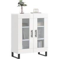 Berkfield Home Sideboard High Gloss White 69.5x34x90 cm Engineered Wood