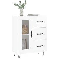 Berkfield Home Sideboard High Gloss White 69.5x34x90 cm Engineered Wood