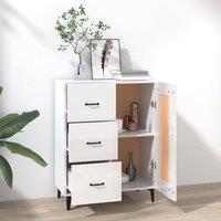 Berkfield Home Sideboard High Gloss White 69.5x34x90 cm Engineered Wood