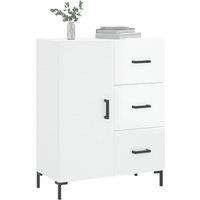 Berkfield Home Sideboard High Gloss White 69.5x34x90 cm Engineered Wood