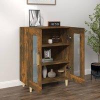 Berkfield Home Sideboard Smoked Oak 69.5x34x90 cm Engineered Wood in Brown