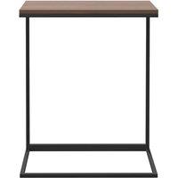 Berkfield Home Side Table Black 55x35x66 cm Engineered Wood | Size: 55 x 35 x 66 cm