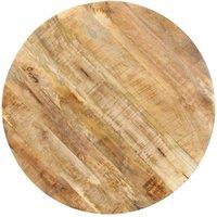 Berkfield Home Side Table 68x68x56 cm Solid Mango Wood in Brown | Size: 68 x 68 x 56 cm
