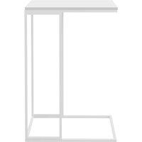 Berkfield Home Side Table White 40x30x59 cm Engineered Wood | Size: 40 x 30 x 59 cm