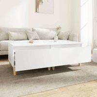 Berkfield Home Side Tables 2 pcs White 50x46x35 cm Engineered Wood | Size: 50 x 46 x 35 cm