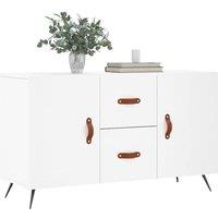 Berkfield Home Sideboard White 100x36x60 cm Engineered Wood | Size: 100 x 36 x 60 cm