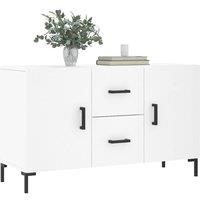 Berkfield Home Sideboard White 100x36x60 cm Engineered Wood | Size: 100 x 36 x 60 cm