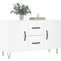 Berkfield Home Sideboard White 100x36x60 cm Engineered Wood | Size: 100 x 36 x 60 cm
