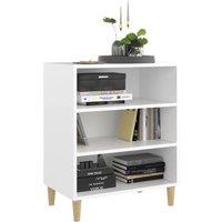 Berkfield Home Sideboard White 57x35x70 cm Engineered Wood | Size: 57 x 35 x 70 cm
