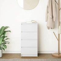 Berkfield Home Sideboard White 37.5x35x76 cm Engineered Wood