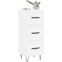 Berkfield Home Sideboard White 34.5x34x90 cm Engineered Wood