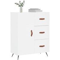 Berkfield Home Sideboard White 69.5x34x90 cm Engineered Wood