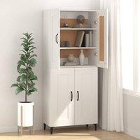 Berkfield Home Sideboard White 69.5x34x90 cm Engineered Wood