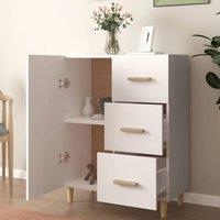 Berkfield Home Sideboard White 69.5x34x90 cm Engineered Wood