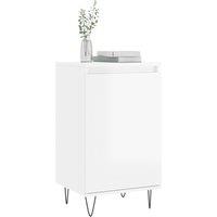 Berkfield Home Sideboards 2 pcs High Gloss White 40x35x70 cm Engineered Wood | Size: 40 x 35 x 70 cm