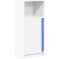 Berkfield Home Sideboard with LED White 42.5x34x100 cm Engineered Wood