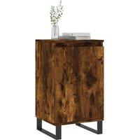Berkfield Home Sideboards 2 pcs Smoked Oak 40x35x70 cm Engineered Wood in Brown | Size: 40 x 35 x 70 cm