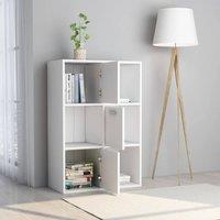 Berkfield Home Storage Cabinet White 60x29.5x90 cm Engineered Wood
