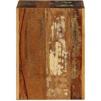 Berkfield Home Stool 40x30x40 cm Solid Reclaimed Wood in Brown | Size: 40 x 30 x 40 cm