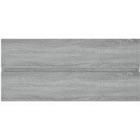 Berkfield Home Sink Cabinet Grey Sonoma 100x38.5x45 cm Engineered Wood