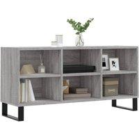 Berkfield Home TV Cabinet Grey Sonoma 103.5x30x50 cm Engineered Wood